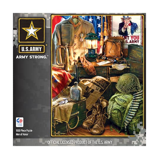 US Army® Hometown Heroes Men of Honor 1, 000 Piece Puzzle By Masterpieces Puzzles | 19.25" x 26.75" | Michaels®